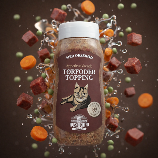 TØRFODER TOPPING MED OKSE // KAT