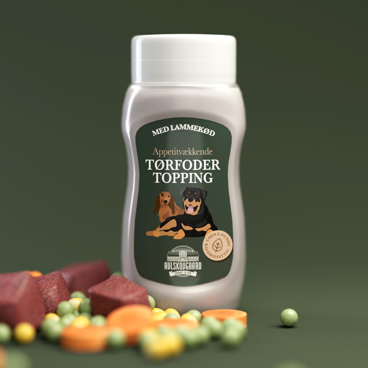 TØRFODER TOPPING MED LAM