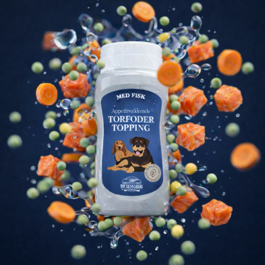 TØRFODER TOPPING MED FISK (LAKS)