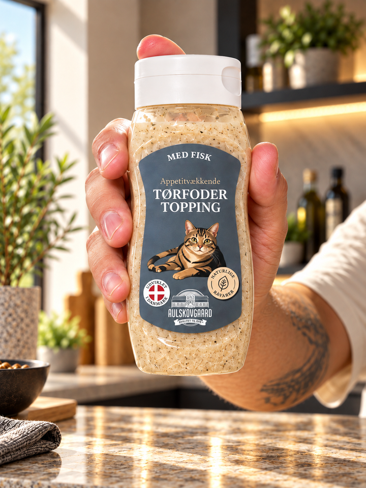 TØRFODER TOPPING MED FISK // KAT