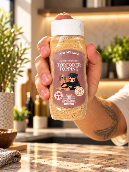 TØRFODER TOPPING MED OKSE