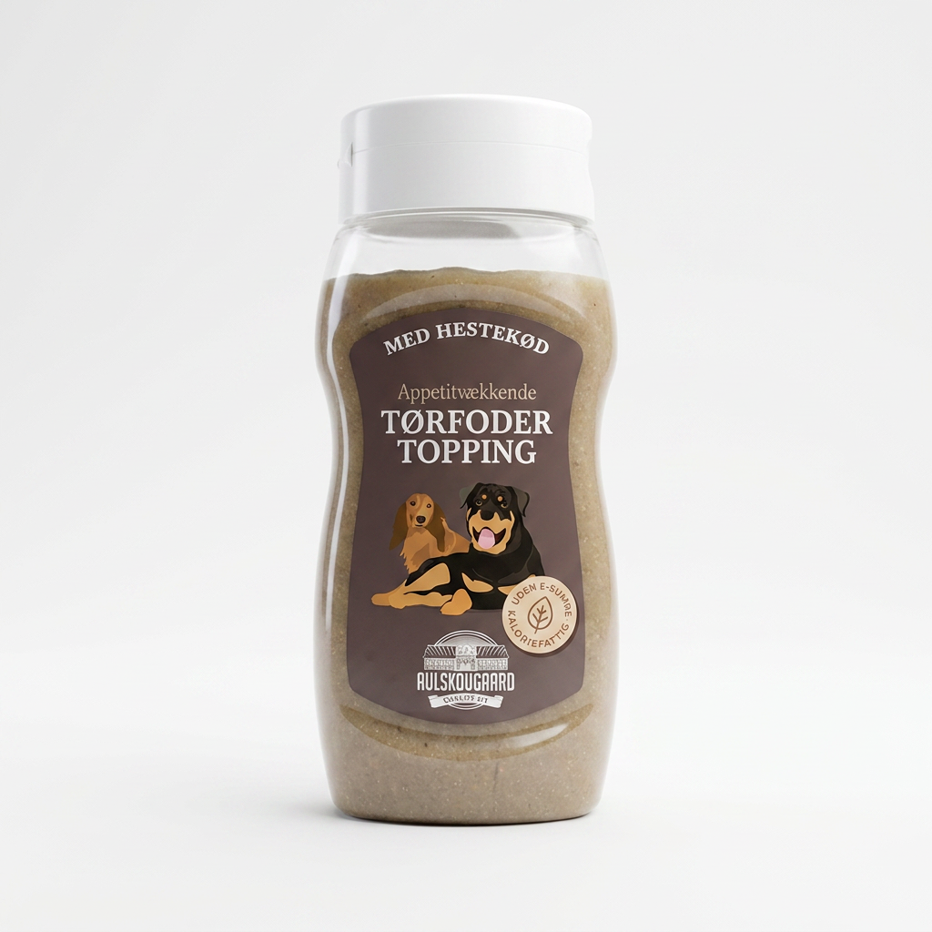 TØRFODER TOPPING MED HEST